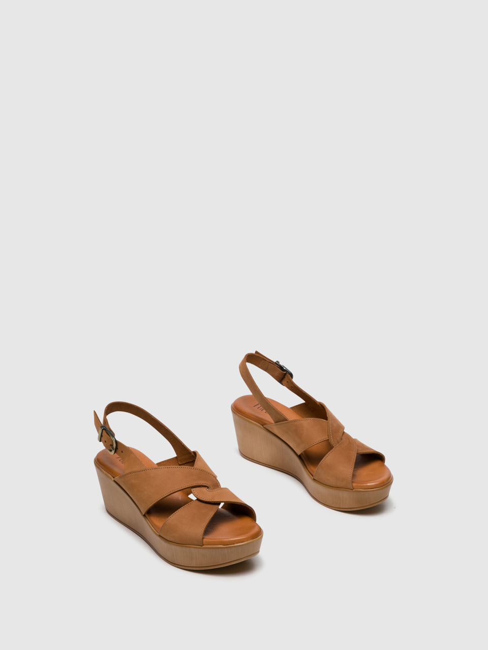 Foreva Brown Buckle Sandals